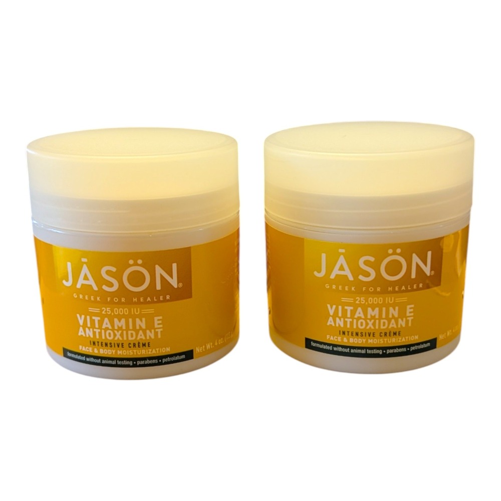Jason Vitamin E 25000 IU Antioxidant Intensive Creme Moisturizer 4 oz 2-Pack